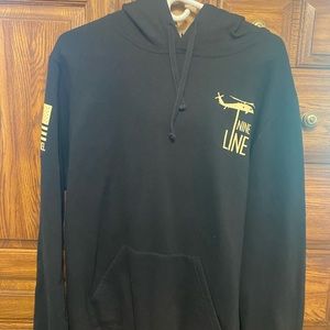 Nine Line American Flag Nurse Hoodie